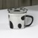 Ceramic Tiger Coramic mug, 350 ml, gray color