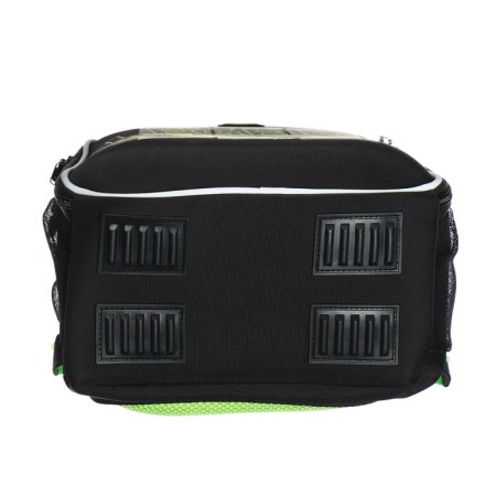 Frame saturan, 37 x 26 x 16 cm, Grizzly, + keychain, black/green-6