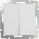 Two-clavy switch WL01-SW-2G, white color