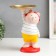 Souvenir Polystone stand "Bear in yellow shorts" 28x17x21 cm