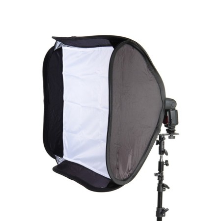 Softbox with an adapter for the premature flashes EB-060, 40 × 40 cm-2