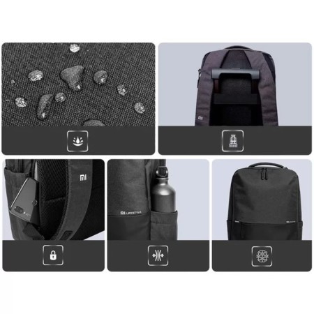 Xiaomi Commeter Backpack (BHR4904GL), up to 15.6 ", 2 department, 21l, light/gray-4