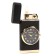 Gas lighter "style", piezo, with a clock, with backlight, black