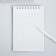 Notepad on the crest A6, 40 sheets "since March 8"