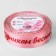 Satin tape “Happy Spring!”, 25 mm × 23 ± 1 m, pink color