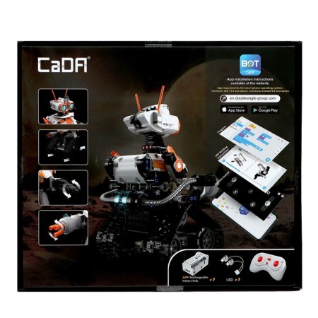Radio -controlled designer "Robot", 462 parts-11