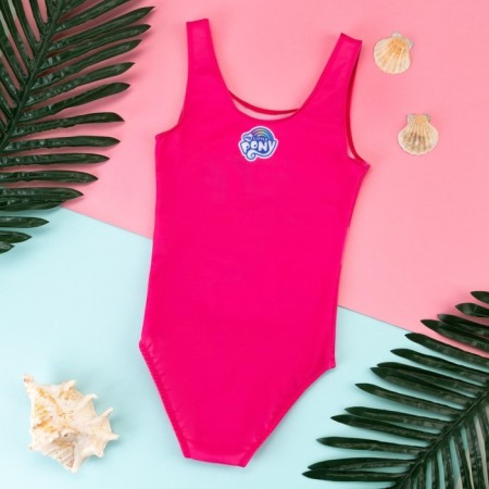 Children's swimsuit "Love", my little pony, height 98-104 (30), pink-9