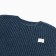 Knitted crumb I, height 74-80 cm, blue