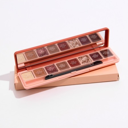 Palette of eyelids, with pearl shine, 8 colors-1