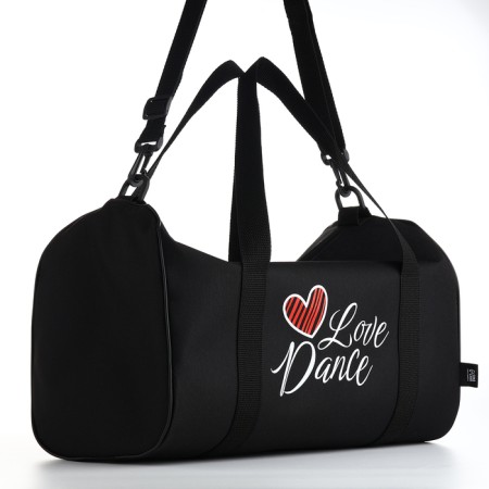 Female sports bag, textura, small size, black color-5