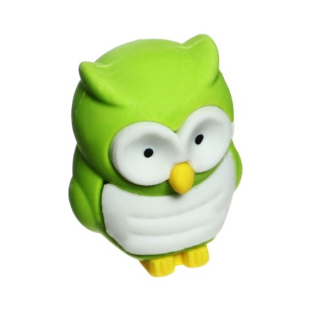 Figure eraser "owl", in a blister, mix (barcode on a thing)-5