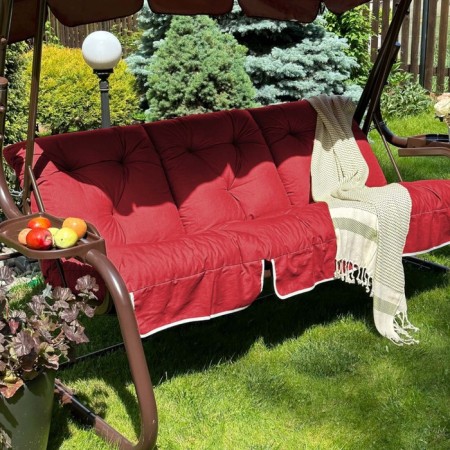 Billy swing pillow, size 50x60x180 cm, red color-1