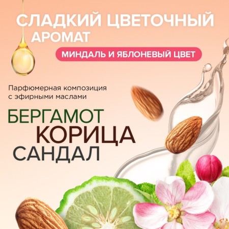 Освежитель воздуха SYNERGETIC «Миндаль и яблоневый цвет» 380мл-3