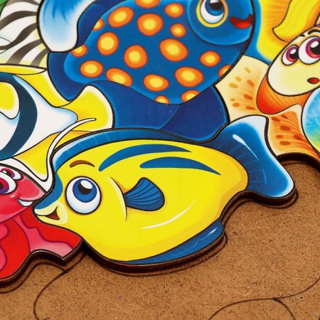 Puzzle-headed "fish in the aquarium"-2