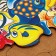 Puzzle-headed "fish in the aquarium"
