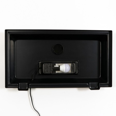 Aquarium "rectangular" with a lid, 60 liters, 56 x 29 x 36/41 cm, black-5
