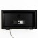 Aquarium "rectangular" with a lid, 60 liters, 56 x 29 x 36/41 cm, black
