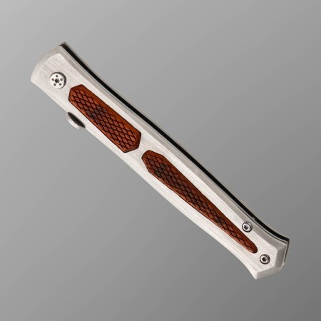 Folding knife, "Style" steel 440, handle - steel, 22 cm-2