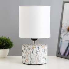 Safari KEBR LAMPRY E14 40W white-gray 12.5x12.5x29 cm Risalux