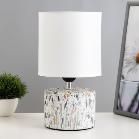 Safari KEBR LAMPRY E14 40W white-gray 12.5x12.5x29 cm Risalux