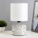 Safari KEBR LAMPRY E14 40W white-gray 12.5x12.5x29 cm Risalux