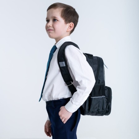 School backpack, 37 x 26 x 13 cm, ergonomic back, Calligrata ORT "Call with speedometer"-10