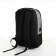 City backpack with USB from lightning textiles, 2 pockets, black/gray color