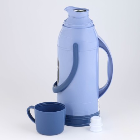 Thermos 2 l, with a glass flask, retains heat 12 hours, mix-2
