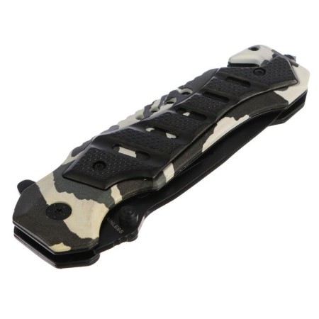 Folding knife stinger, 90 mm, hilt: steel, aluminum, cardboard box-1