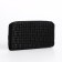 Women's wallet with lightning, black color