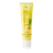 Крем для лица Iris Cosmetic «Спермацетовый», с ростками пшеницы, питательный, 100 мл