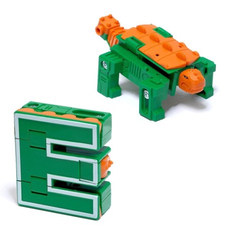 Dino-Bukva robot, transforms into a dinosaur, mix-18