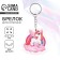 Key keychain "Unicorn", 10.2 x 4.9 cm
