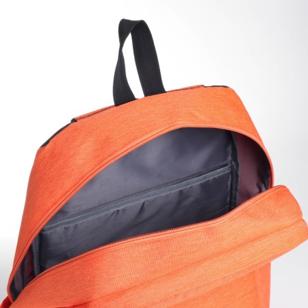 School backpack from lightning textiles, Fulldorn, 4 pockets, Orange color-5