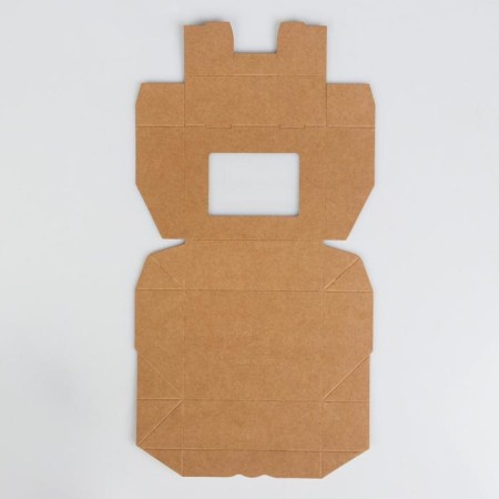 Folding box, craft, 10 x 8 x 3.5 cm, 0.24 liters-5