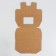 Folding box, craft, 10 x 8 x 3.5 cm, 0.24 liters