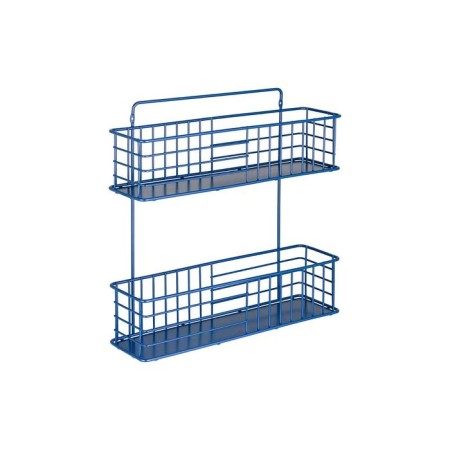 The shelf is rectangular