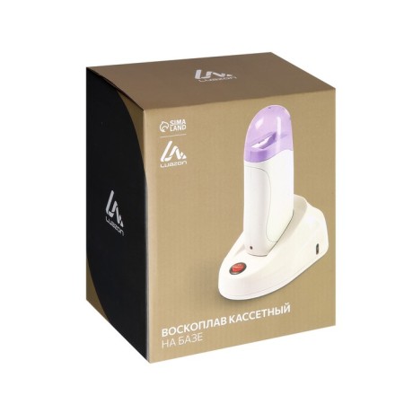 Wax Luazon LVPL-04, cassette, 1 cassette, 40 W, base, heating up to 60 ° C, white-8