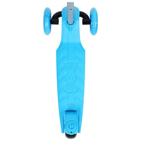Graffiti scooter, light wheels PU 120/100 mm, blue color-5