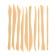 A set of sculpting tools, plastic, 10 items