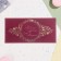 Money envelope "Accept your birthday congratulations!" embossing, 8 x 17 cm