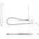 LEMARK SOLO LM7170CW bideter, single -leaf, toilet, watering can, hose, white
