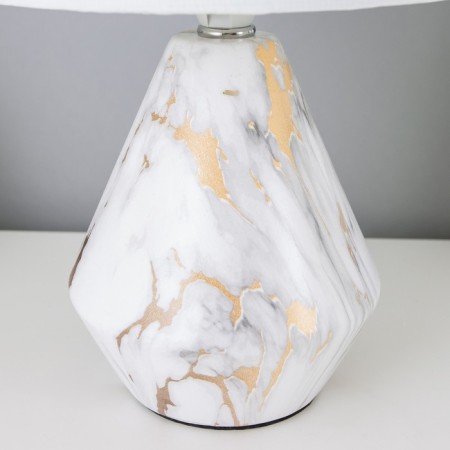 Table lamp "Ilmrammore" 1he14 40W Beige 17.5x17.5x30.5 cm Risalux-3