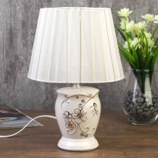 Table lamp 7555096TL/1 E14 40W white 19.5x19.5x28.5 cm Risalux