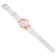 Women's watch, D-3.3 cm, white watches