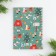 New Year's gift “Happy New Year”: a notebook on a spiral A6, 40 sheets, magnetic bookmarks 3 pcs. And the pen is plastic
