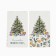 A package without the handles of "Happy New Year", Christmas tree 10 x 19.5 x 7 cm, New Year