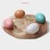 Glass stand for the eggs of the share "with a light Easter", d = 21 cm, 8 cells
