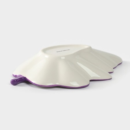 Serving share "Lavender", 21 × 15 × 4.5 cm, white color-3