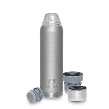 Thermos "Arctic" 106, 900 ml, retains heat 28 hours, silver-1